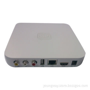Android Smart TV Box, Rockchip RK3188, Up to 1.6GHz ARM Cortex, Four-core A9+ 1080P Media+3D